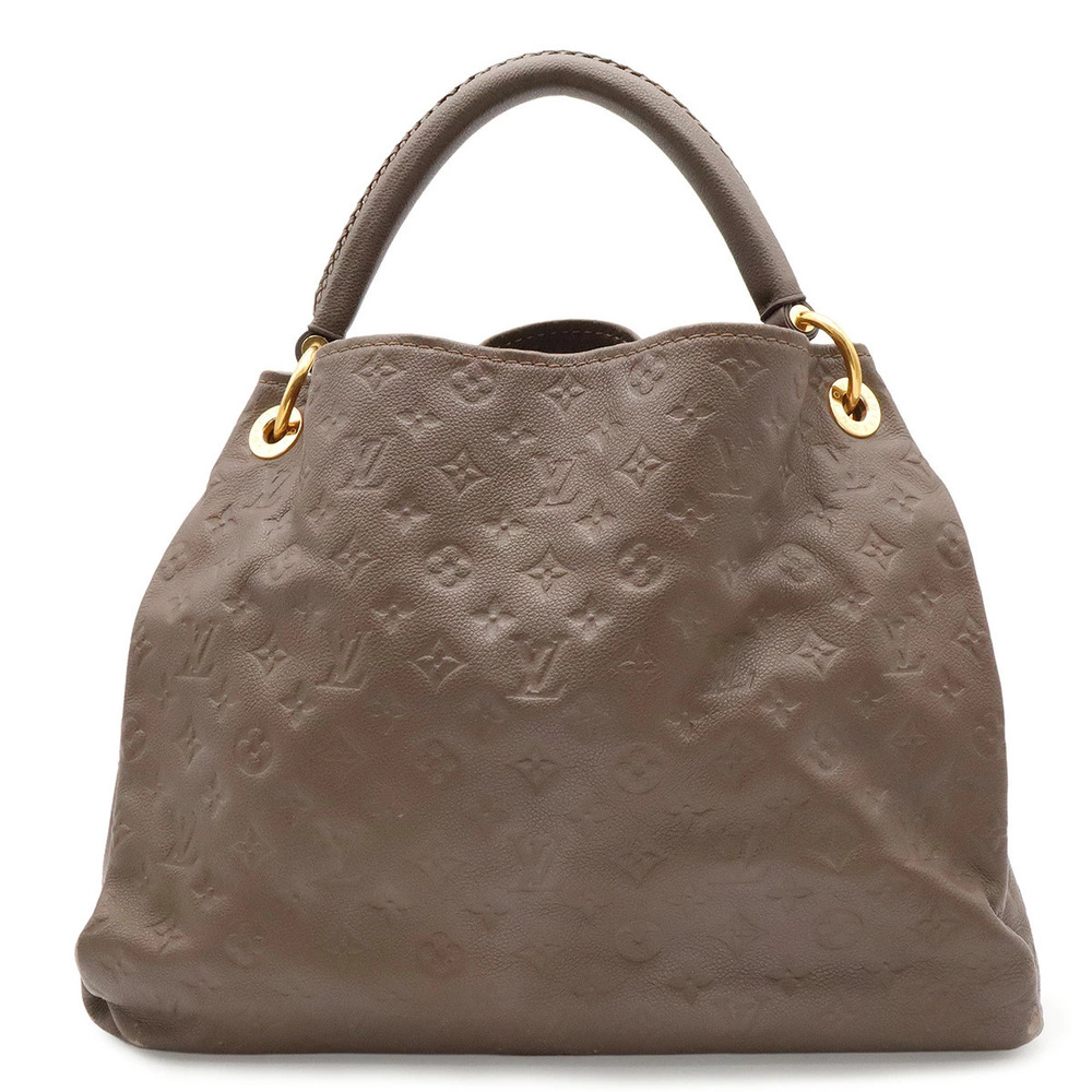 LOUIS VUITTON Monogram Empreinte Artsy Tote Bag Shoulder One Ombre Brown